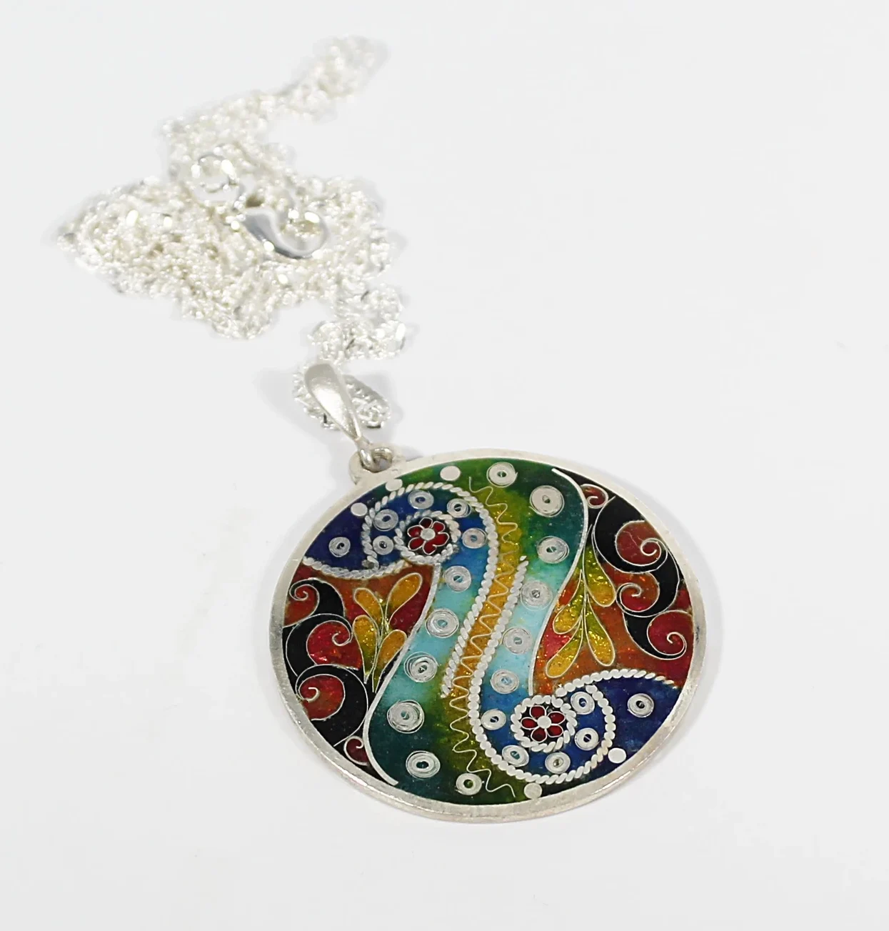 Georgische Cloisonné Emaille  / 23003